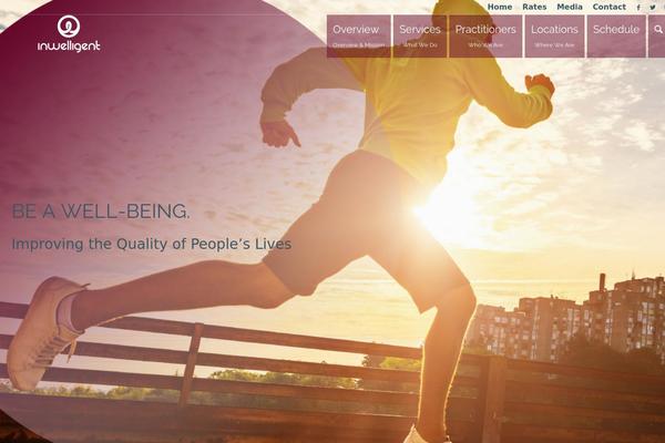 Enfold theme site design template sample