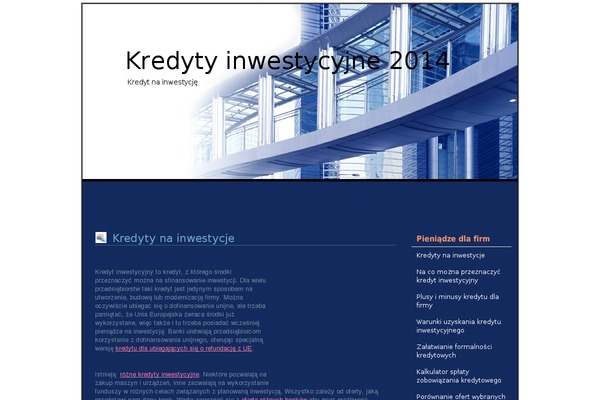 inwestycyjnykredyt.pl site used 29