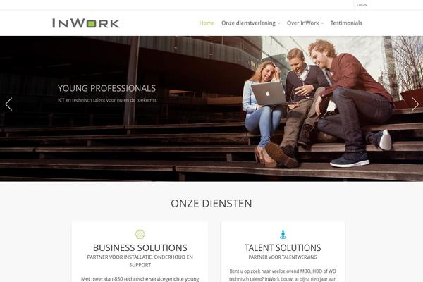 inwork.nl site used Inwork