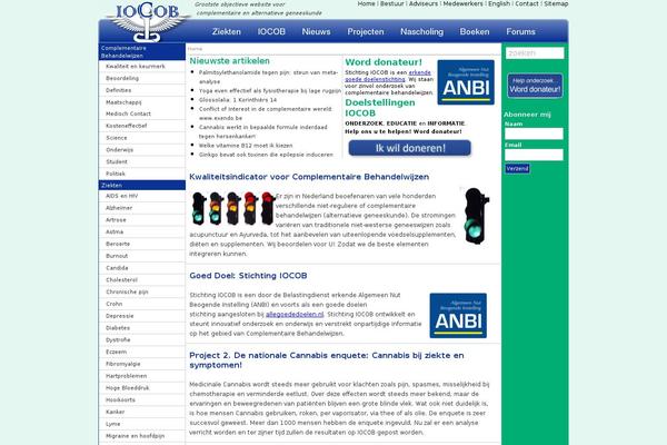iocob.nl site used Iocob-template