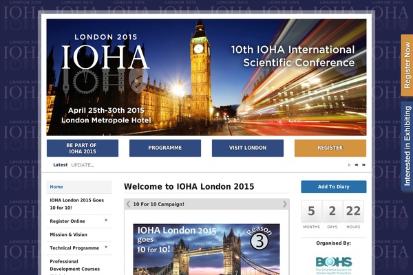 ioha2015.org site used Miramedia-frameworks