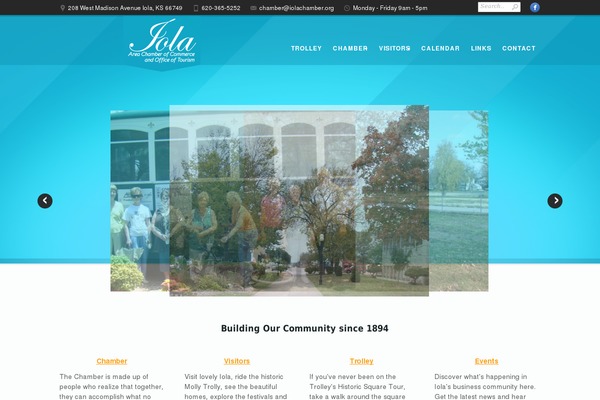 iolachamber.org site used Iola_chamber