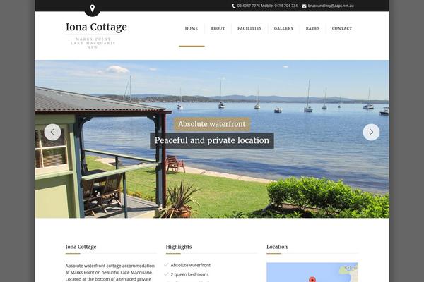 ionacottage.com.au site used Ionacottage