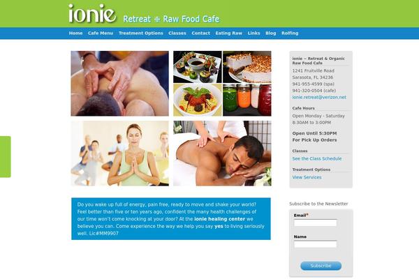 ionie.com site used Ionie