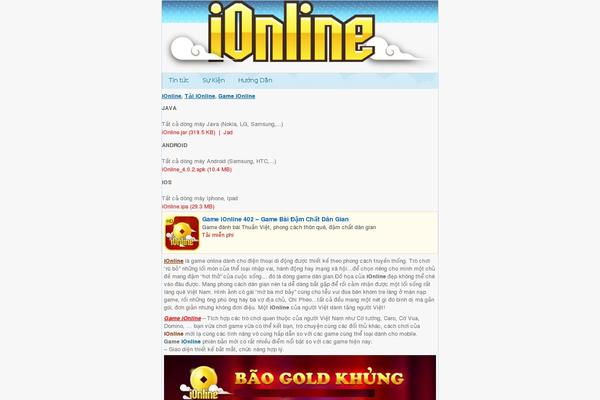 ionline.net.vn site used Wapviet_pro