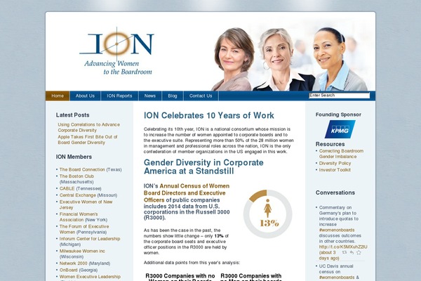 ionwomen.org site used Ion