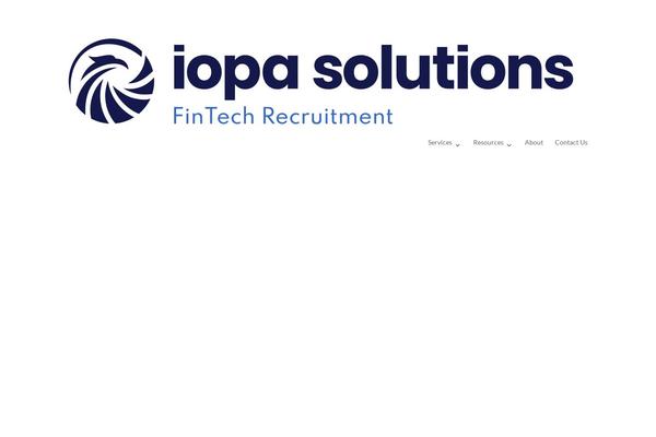 iopasolutions.com site used Thebrains