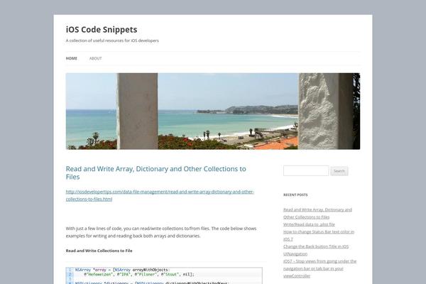 Site using Crayon Syntax Highlighter plugin