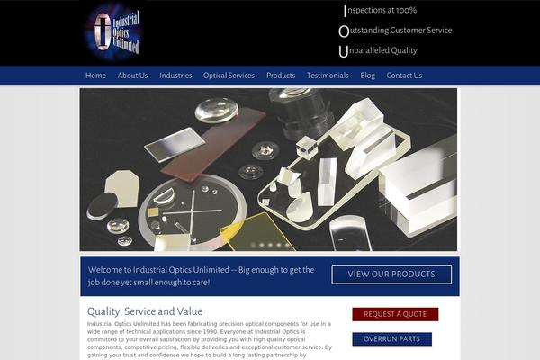 X Child theme site design template sample