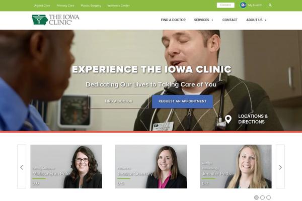 iowaclinics.com site used Iowaclinic