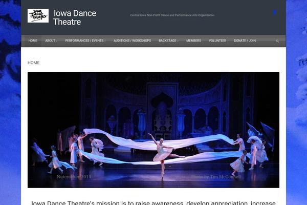 iowadancetheatre.org site used evolve