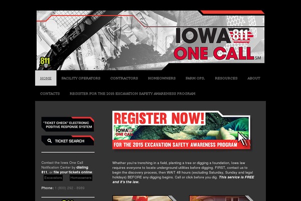 iowaonecall.com site used Iaoc-child