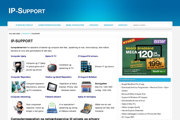 ip-support.dk site used Eaton