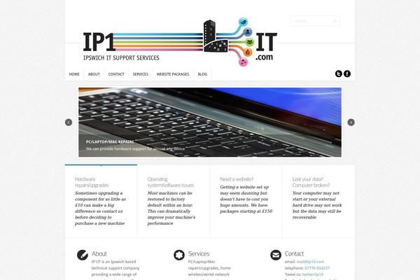 Trim theme site design template sample