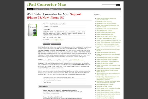 ipadconverter-mac.com site used EnjoyMini