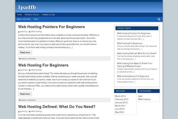 ipadfb.com site used Pmdeepblue