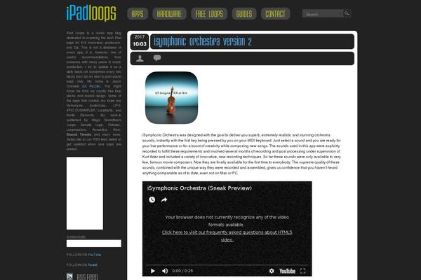 ipadloops.com site used Ipadloops