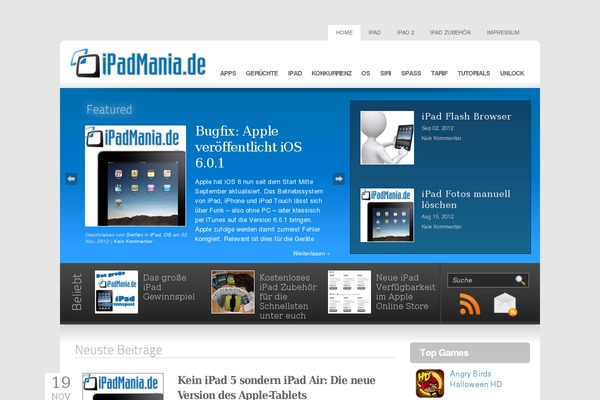 ipadmania.de site used Caulk