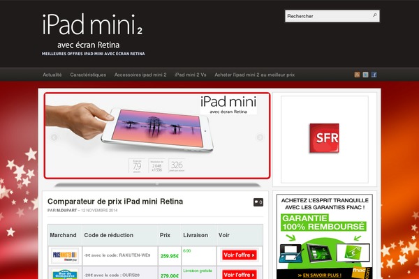 ipadmini2.fr site used Betafat
