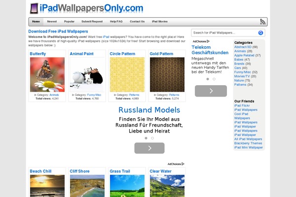 Cssgallery theme site design template sample