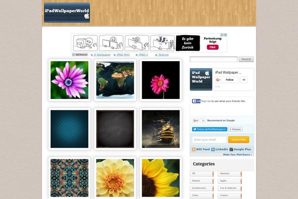 ipadwallpaperworld.com site used Ipadwallpaperworld