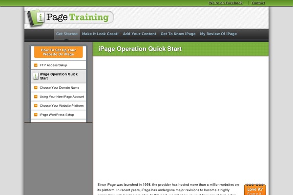 ipagereviewstraining.com site used Ipagetraining2