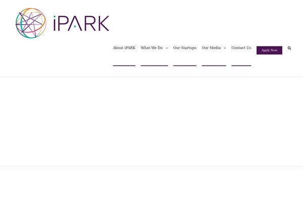 Site using Ipark-theme-modifications plugin