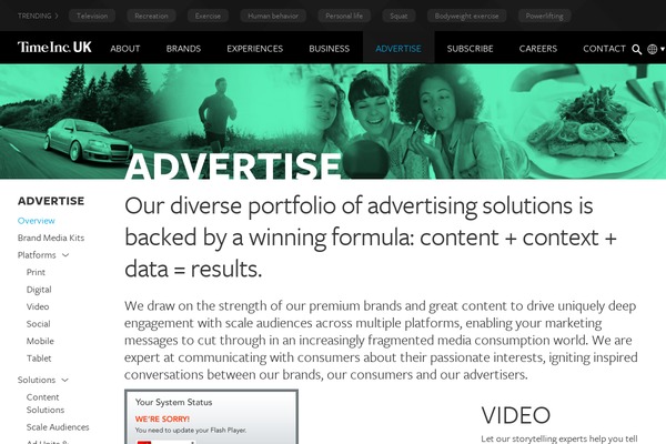 ipcadvertising.com site used Timeincwp
