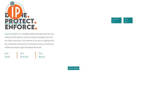 Justicia theme site design template sample