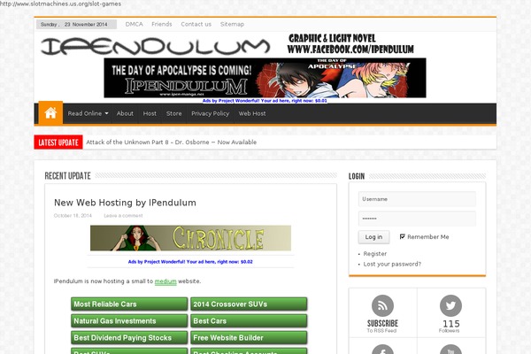 Site using WP Forum Server plugin