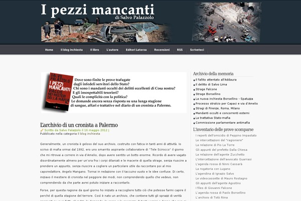 ipezzimancanti.it site used Cubez