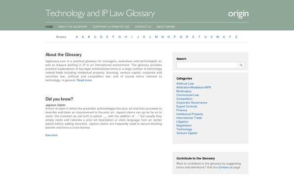 ipglossary.com site used Ipglossary