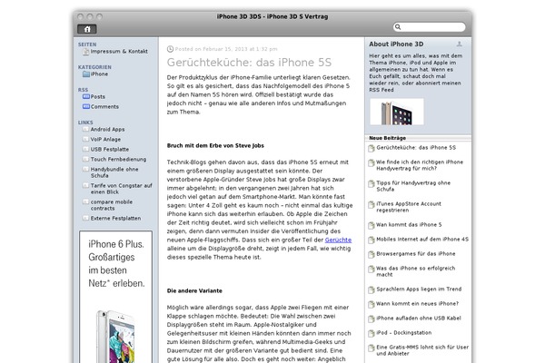 iphone-3d.de site used Leopress