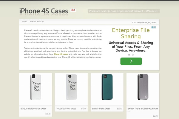 iphone-4s-cases.com site used Cases