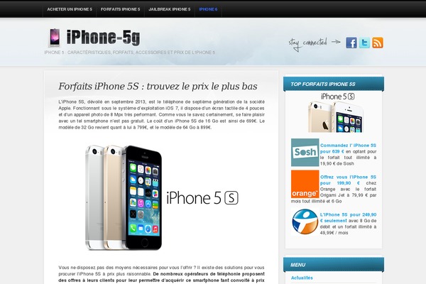 iphone-5g.fr site used AllTuts