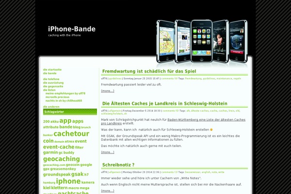 iphone-ban.de site used IPhone WordPress Theme