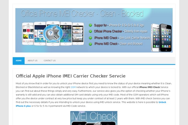 iphone-imei-checker.com site used Iconic One