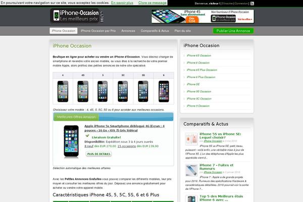iphone-occasion.com site used Iphone-occasion