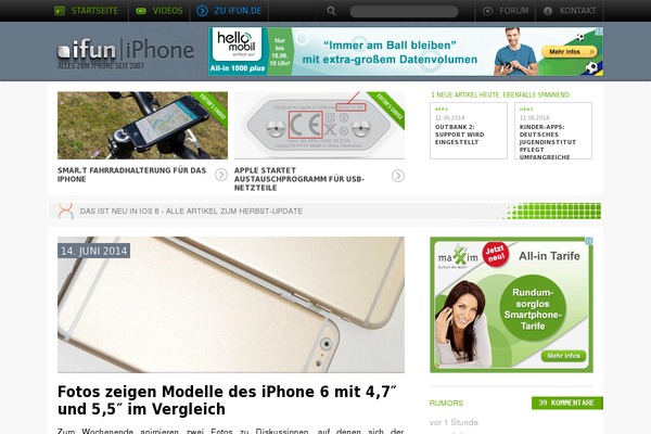 iphone-ticker.de site used V4-3-edition-gruen