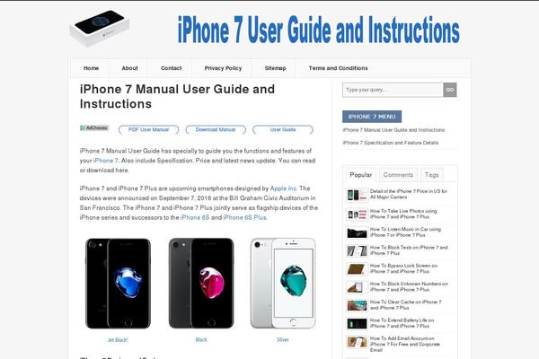 iphone7manualguide.com site used Mts_cool
