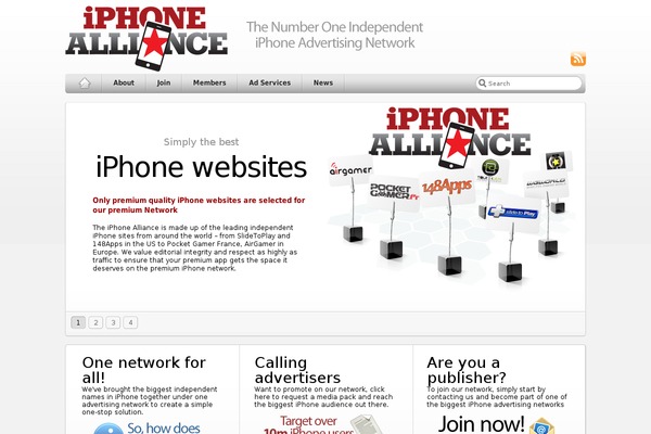 iphonealliance.com site used Alliance