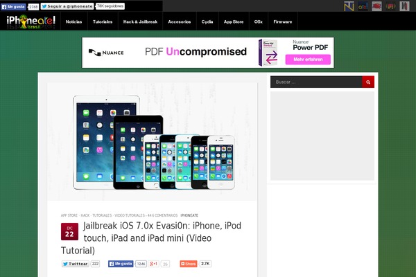 iphoneate.com site used Iphoneatev3