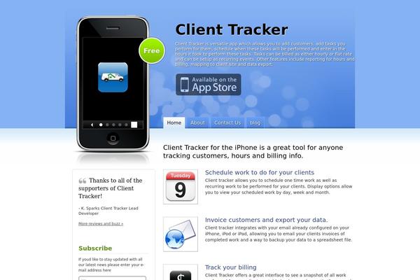 iphoneclienttracker.com site used Iphone App