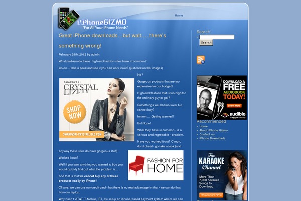 iphonegizmo.com site used Sapphire-10