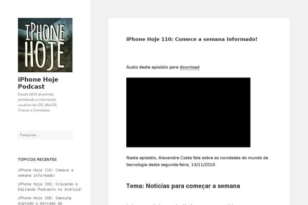 Twenty Fifteen theme site design template sample