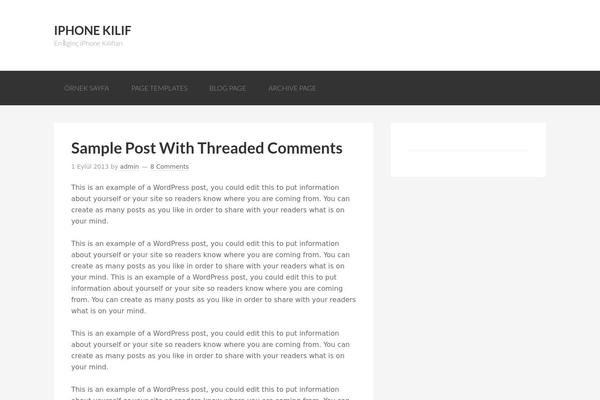 Genesis-sample theme site design template sample