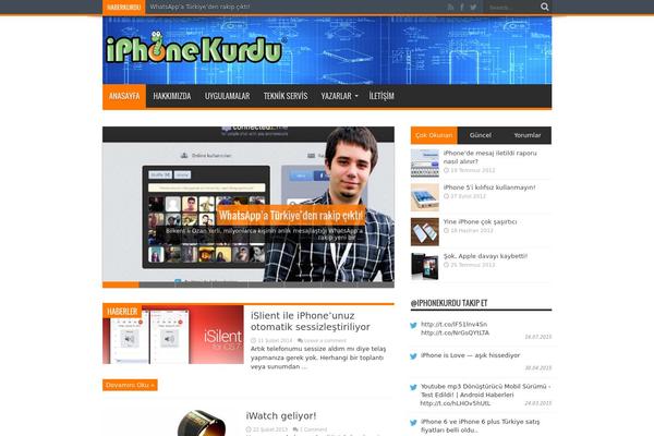Jarida theme site design template sample