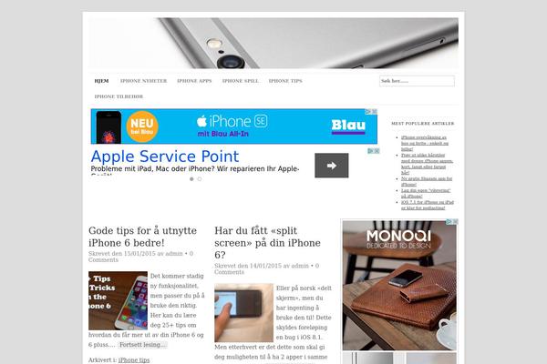 Headway theme site design template sample