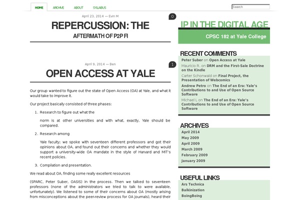 ipinthedigitalage.com site used Less Is Less