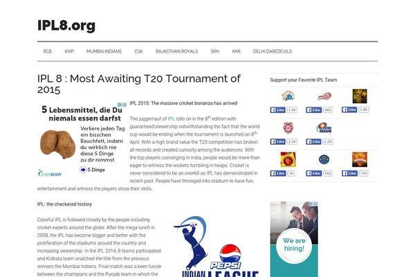 ipl8.org site used Magazine Pro